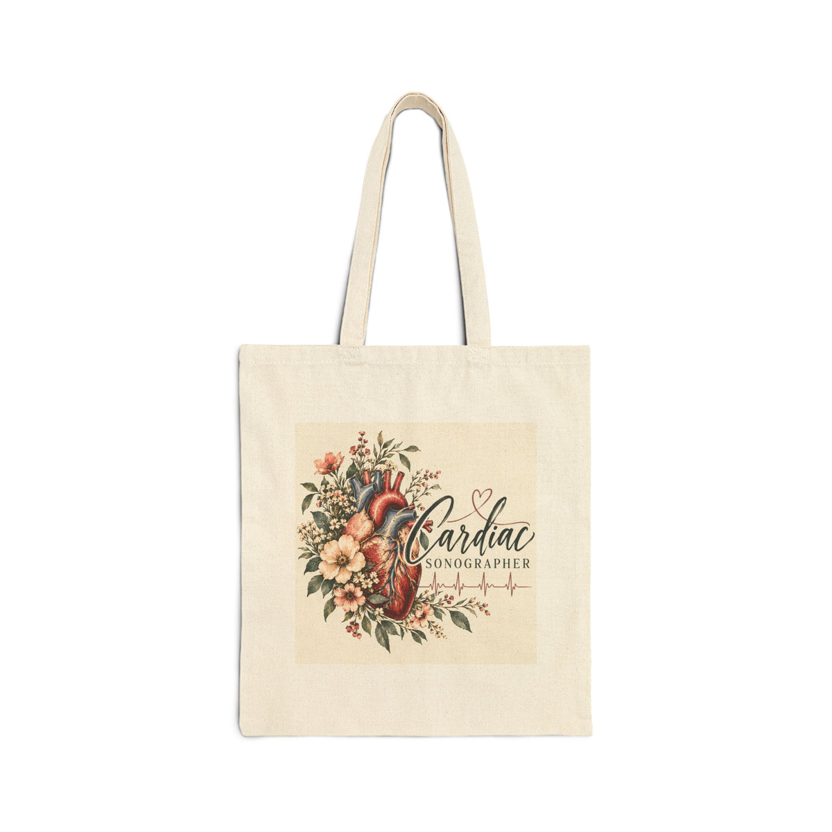 CS-004 Cardiac Sonographer Tote Bag