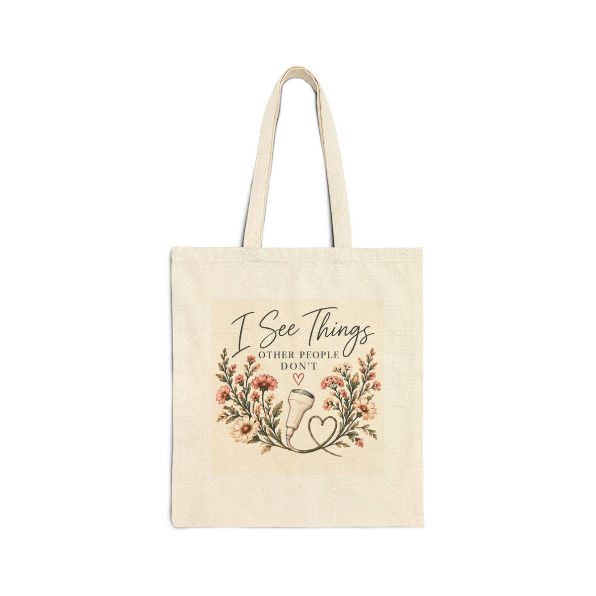I See Things — Sonographer Tote, Design 3