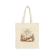 Front view of I See Things — Sonographer Tote, Design 4